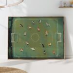 Dogs Playing Soccer Print