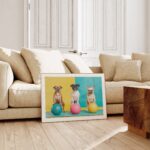 Fitness Dog Art Print