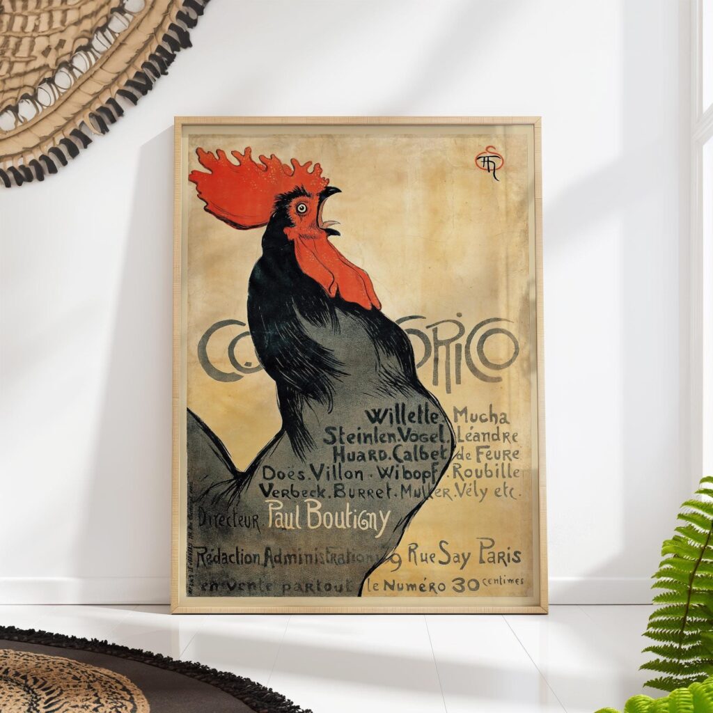 French Rooster Wall Art French Rooster Wall Art