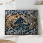 Frogs Botanical Print