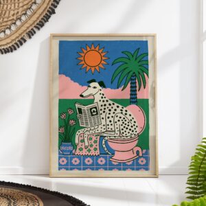 Funny Bathroom Print