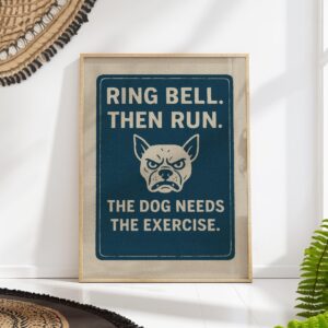 Funny Dog Art Print