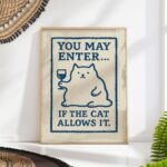 Funny Grumpy Cat Print