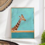 Giraffe Safari Wall Art