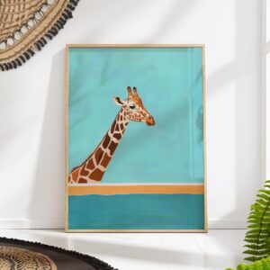 Giraffe Safari Wall Art