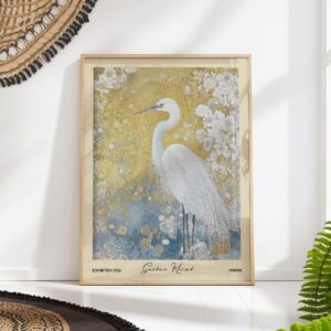 Gustav Klimt Heron Print