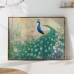 Gustav Klimt Peacock Print