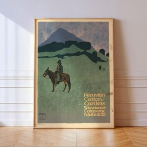 Hohlwein Peruvian Cotton Print