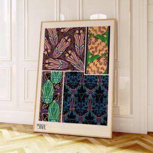 Insect Retro Entomology Art Print