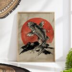 Japanese Koi Fish Art Print