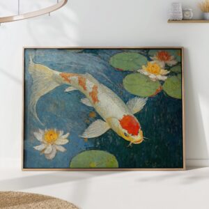 Koi Fish Wall Art