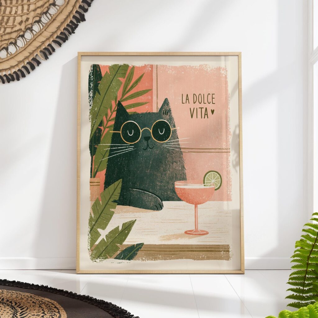 La Dolce Vita Cat Print La Dolce Vita Cat Print