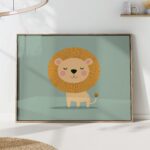 Lion Nursery Print