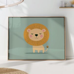 Lion Nursery Print