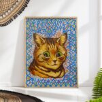 Louis Wain Cat Art Print
