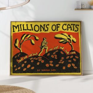 Millions of Cats Vintage Print