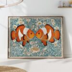 Morris Clownfish Art Print