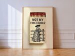 Not My First Rodeo Matchbox Art Print