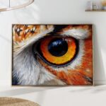 Owl Eye Art Print