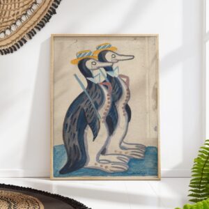 Penguin Aristocrat Art Print