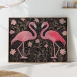 Pink Flamingo Art Print