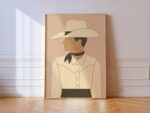 Quiet Cowboy Western Print