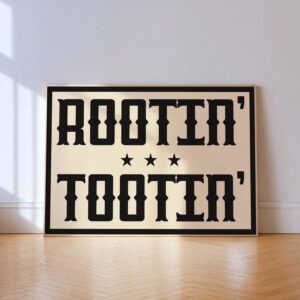Rootin' Tootin' Western Art Print