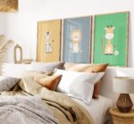Safari Animals Sports Nursery Art Prints