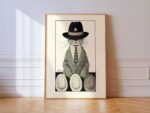 Sheriff Cat Print