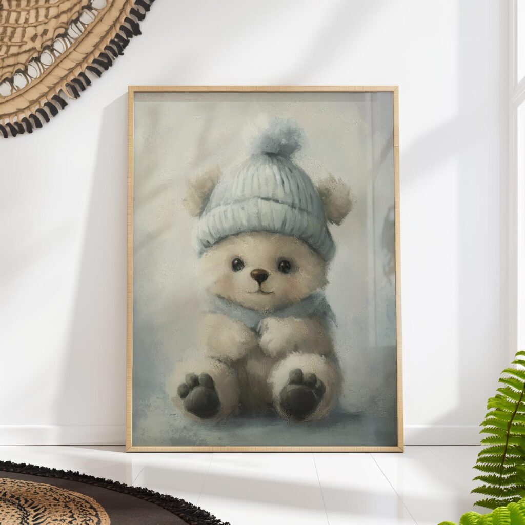 Teddy Bear Nursery Print Teddy Bear Nursery Print