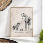 The Bowl Is Empty Do Something Funny Print