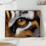 Tiger Eye Close-Up Print