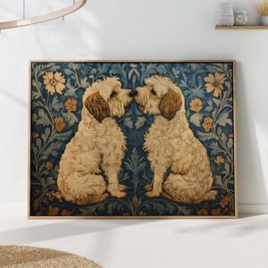 Vintage Dogs Art Print