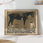 Vintage Hohlwein Horse Poster