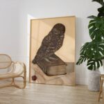 Vintage Owl Print