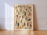 Western Cowboy Cowgirl Print