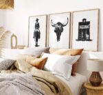 Western Prints Set of 3