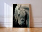 White Horse Western Wall Art