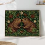 William Morris Beavers Botanical Art Print