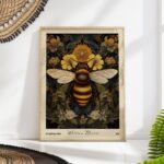 William Morris Bee Art Print