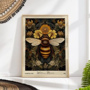 William Morris Bee Art Print