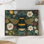 William Morris Bumblebee Print