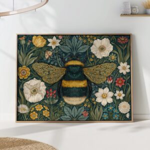 William Morris Bumblebee Print
