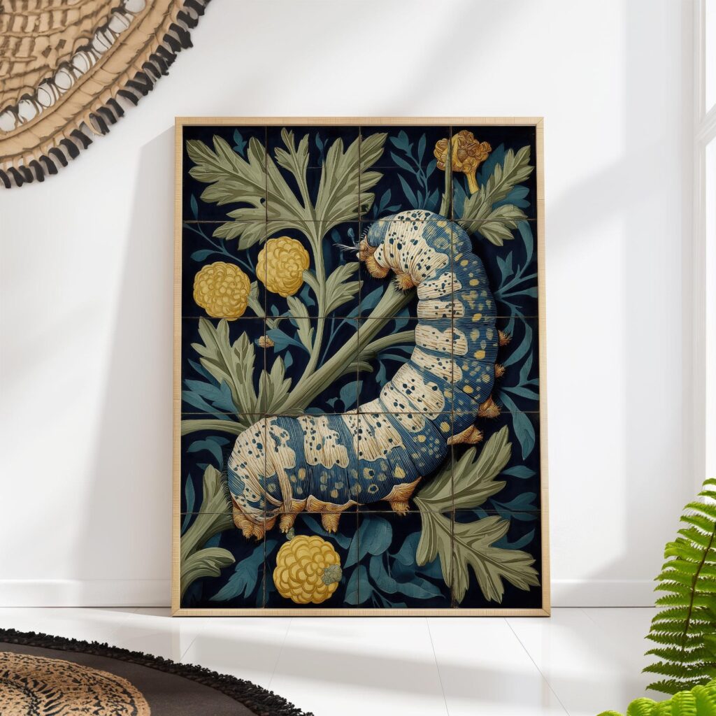 William Morris Caterpillar Art Print William Morris Caterpillar Art Print