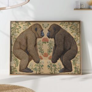William Morris Gorillas Wall Art