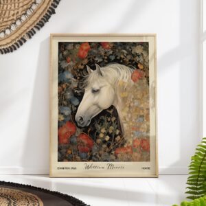 William Morris Horse Print