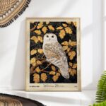 William Morris Owl Print