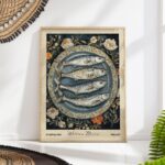 William Morris Sardines Print