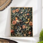 William Morris Sparrows Art Print