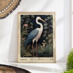 William Morris Stork Print